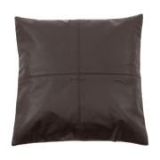 Chocolate Leather Cushion Cover 40 x 40 cm - Bazar Bizar - The Cool Republic