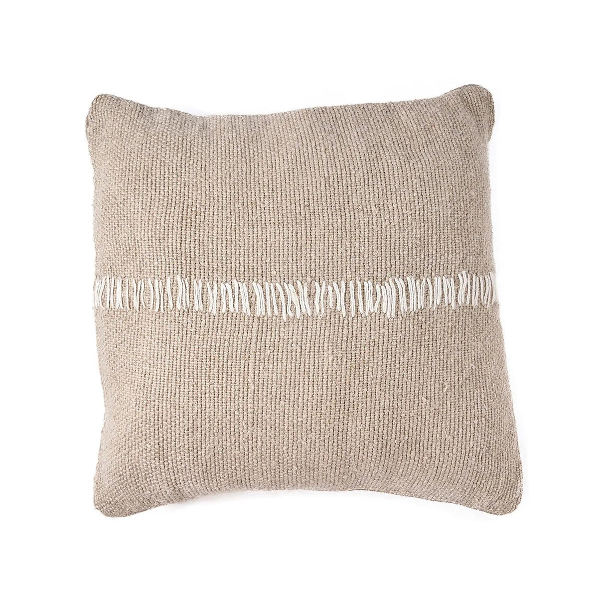 Housse de coussin en lin 50x50cm Stitch - Bazar Bizar - The Cool Republic