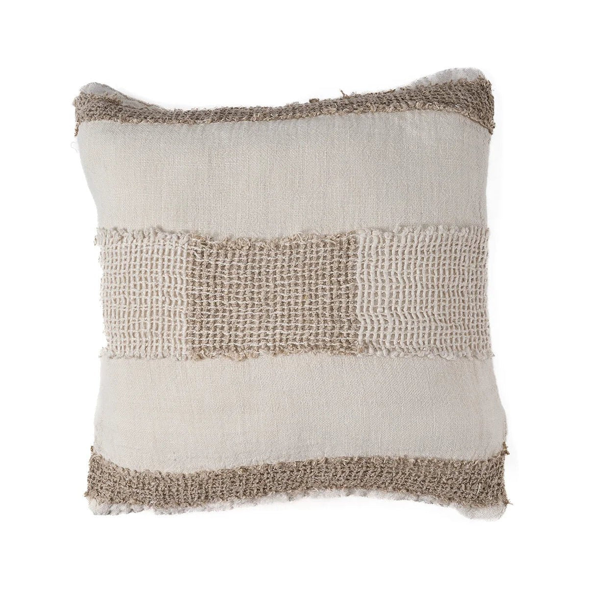 Housse de coussin en lin 50x50cm Thread - Bazar Bizar - The Cool Republic