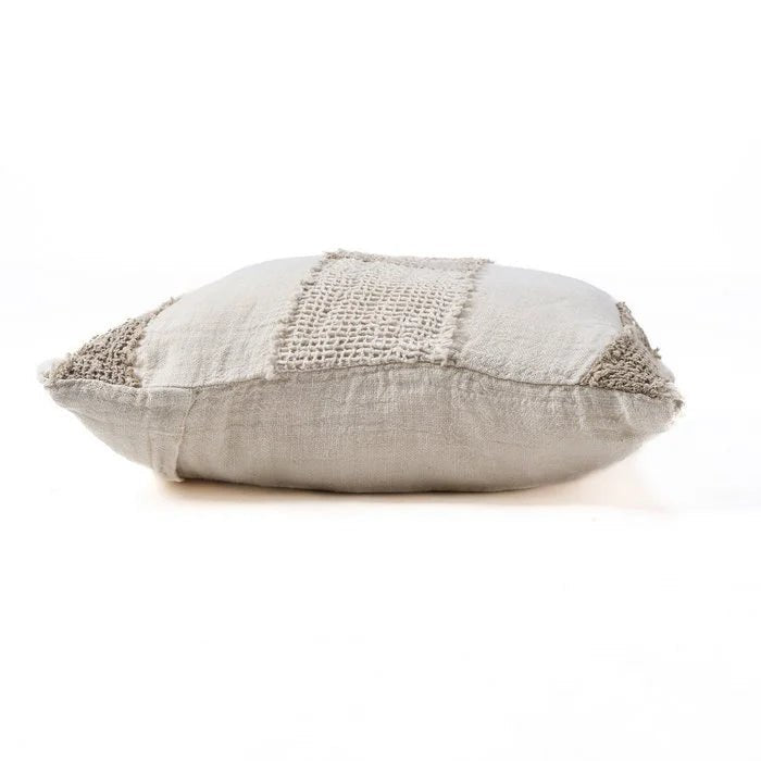 Housse de coussin en lin 50x50cm Thread - Bazar Bizar - The Cool Republic