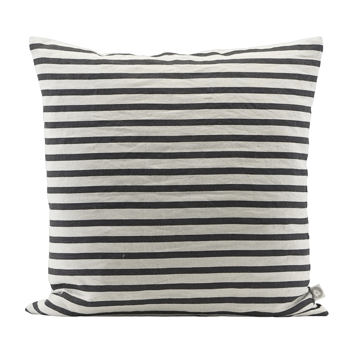 Housse de coussin en lin gris et noir Stripe - House Doctor - The Cool Republic