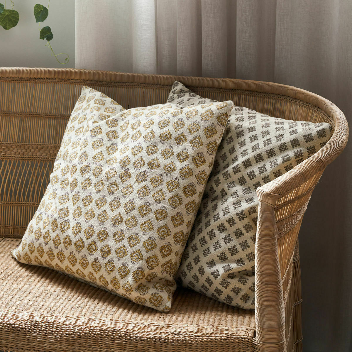 Housse De Coussin Hdsaba Beige - House Doctor