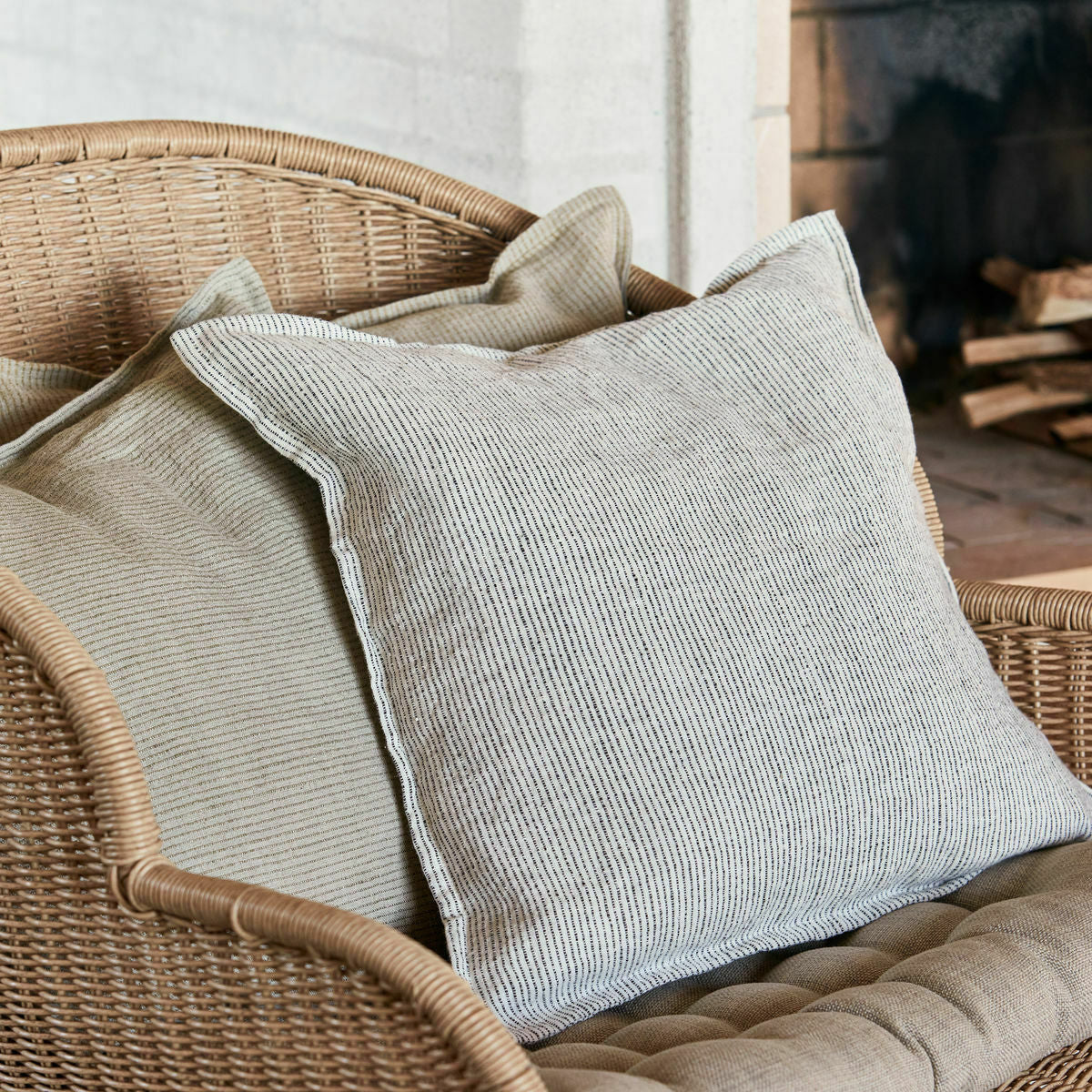 Housse De Coussin Hdstreak Gris Foncé - House Doctor
