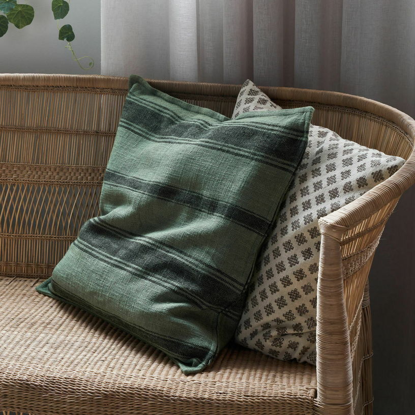 Housse De Coussin Hdsuto Vert - House Doctor - The Cool Republic