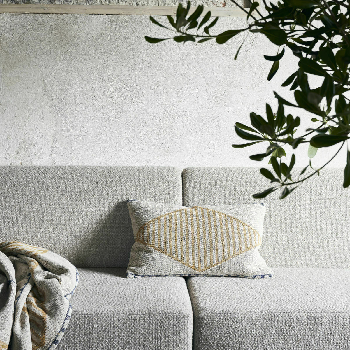 Housse De Coussin Jaipu Moutarde - House Doctor