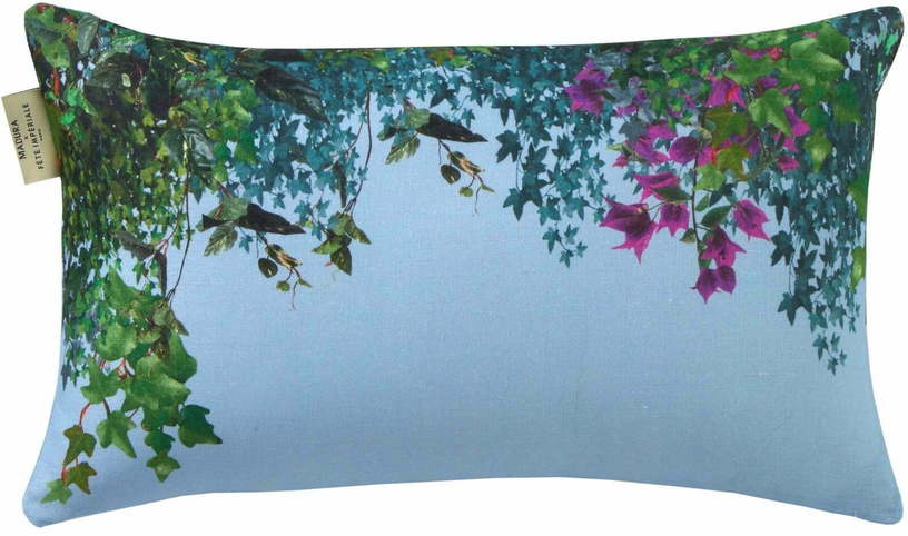 Housse De Coussin Jardin Suspendu Bleu Multicolore - Madura - The Cool Republic