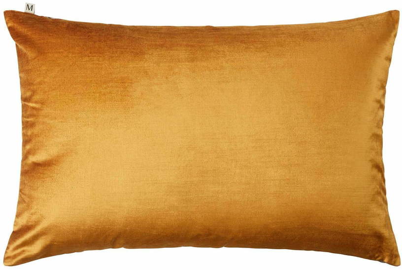 Housse De Coussin Jaune Ocre Et Taupe 60 x 40 cm Castiglione - Madura - The Cool Republic