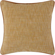 Housse De Coussin Lonni Blanc Cassé Et Jaune Ocre - Madura - The Cool Republic