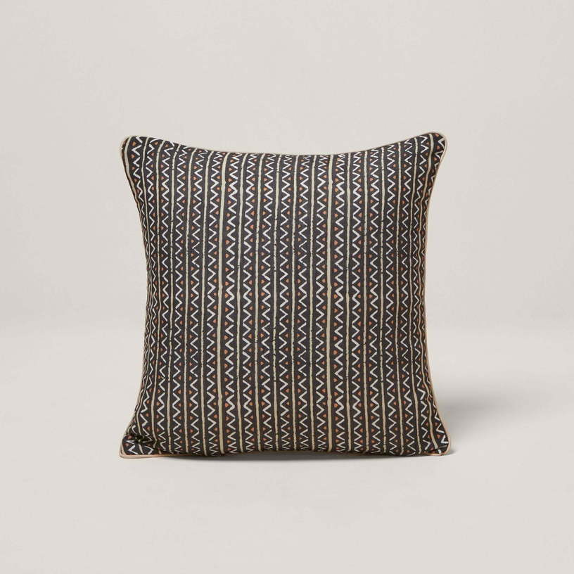 Housse De Coussin Malia Blanc Et Noir - Madura - The Cool Republic