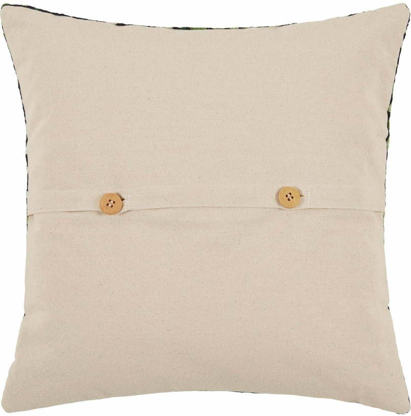 Housse De Coussin Maranta Noir Et Vert - Madura - The Cool Republic