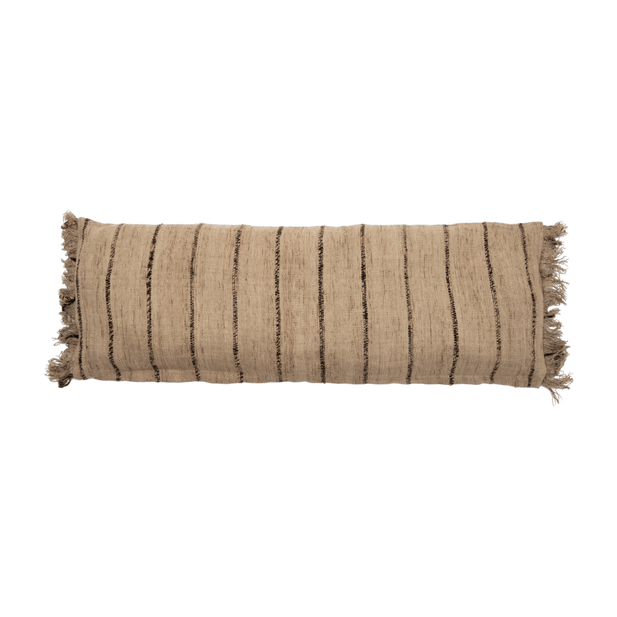 Housse de coussin noir et beige Oh My Gee - Bazar Bizar - The Cool Republic