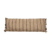 Housse de coussin noir et beige Oh My Gee - Bazar Bizar - The Cool Republic