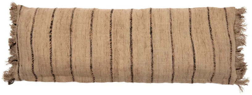 Housse de coussin noir et beige Oh My Gee - Bazar Bizar - The Cool Republic