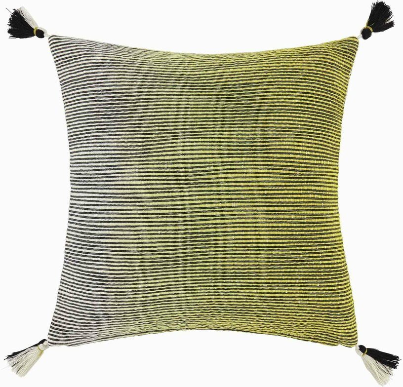 Housse De Coussin Ombre Jaune Pâle - Madura - The Cool Republic