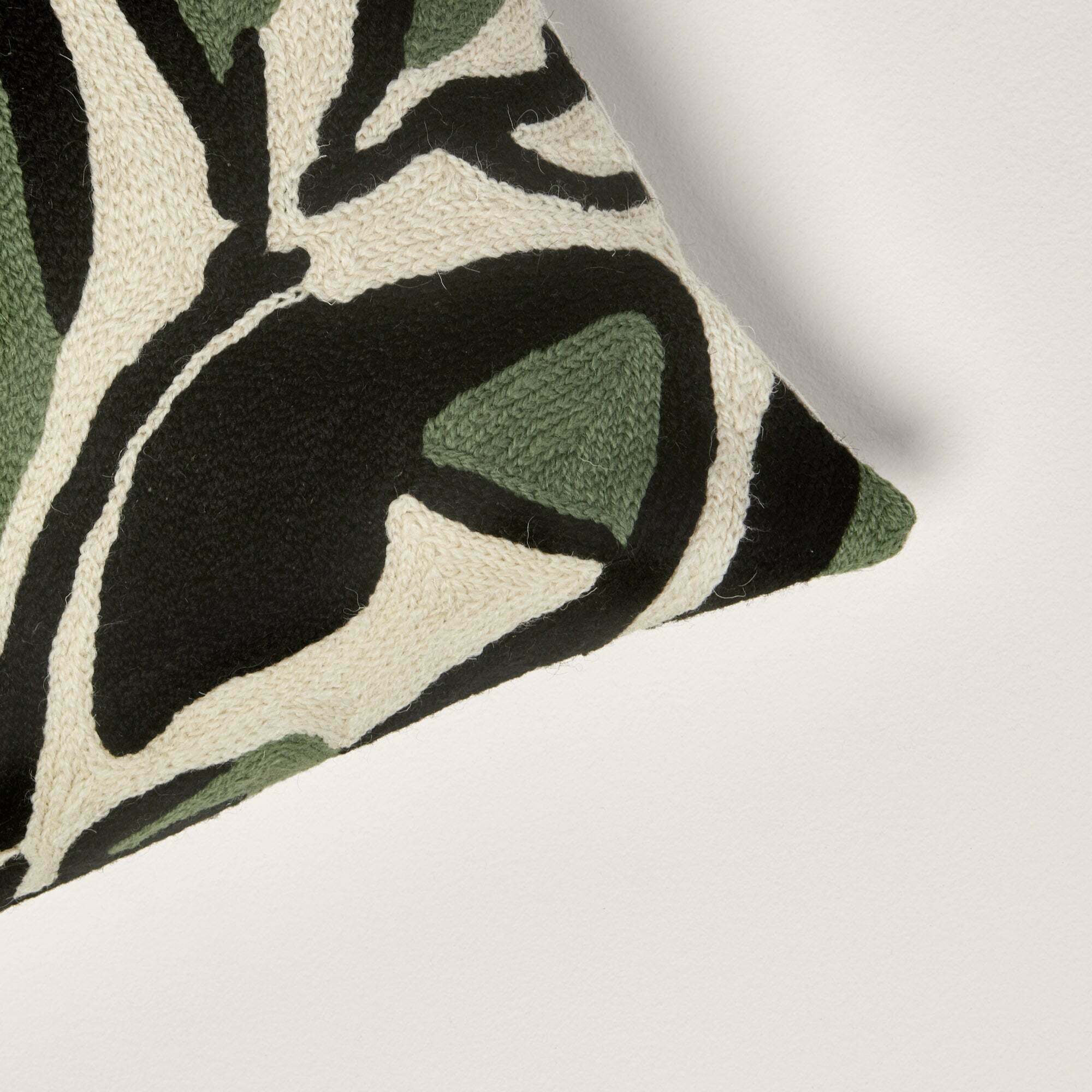 Housse De Coussin Pheodora Beige Naturel Multicolore - Madura - The Cool Republic