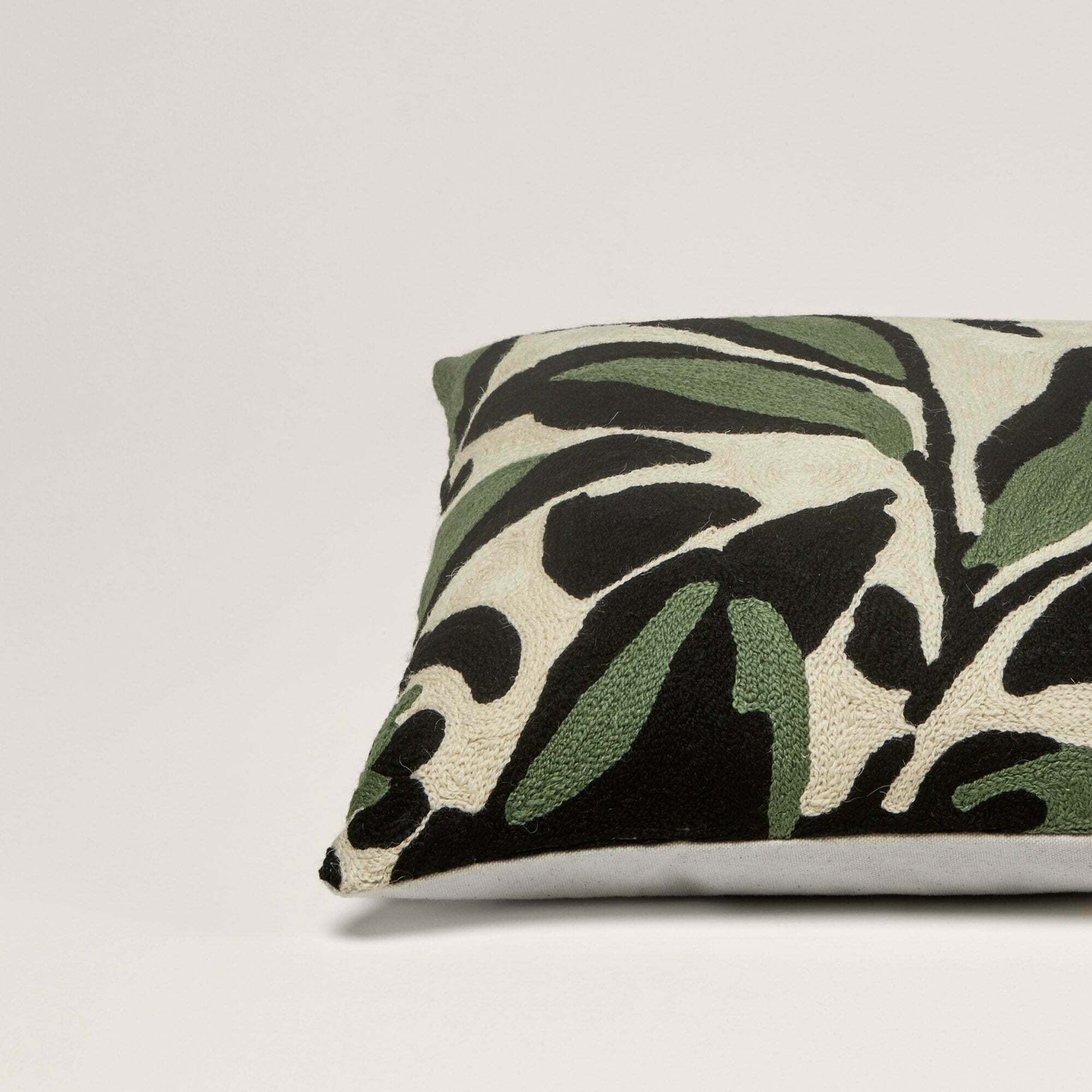 Housse De Coussin Pheodora Beige Naturel Multicolore - Madura - The Cool Republic