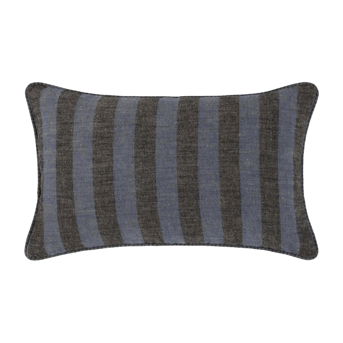 Housse De Coussin Tanguy Noir Et Bleu - Madura - The Cool Republic