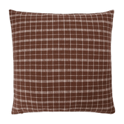 Housse de coussin Thame Brown Check - House Doctor - The Cool Republic