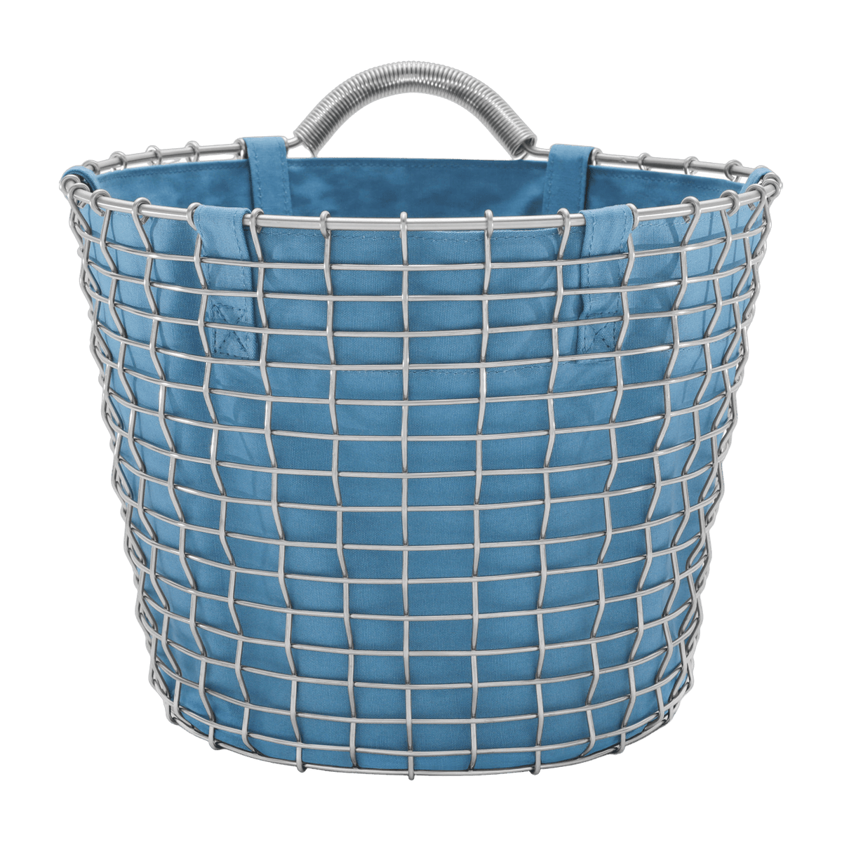 Housse en tissu bleu pour panier 16 L Basket Liner - KORBO - The Cool Republic