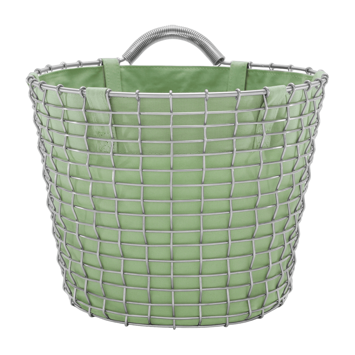 Housse en tissu vert pour panier 16 L Basket Liner - KORBO - The Cool Republic