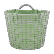 Housse en tissu vert pour panier 16 L Basket Liner - KORBO - The Cool Republic