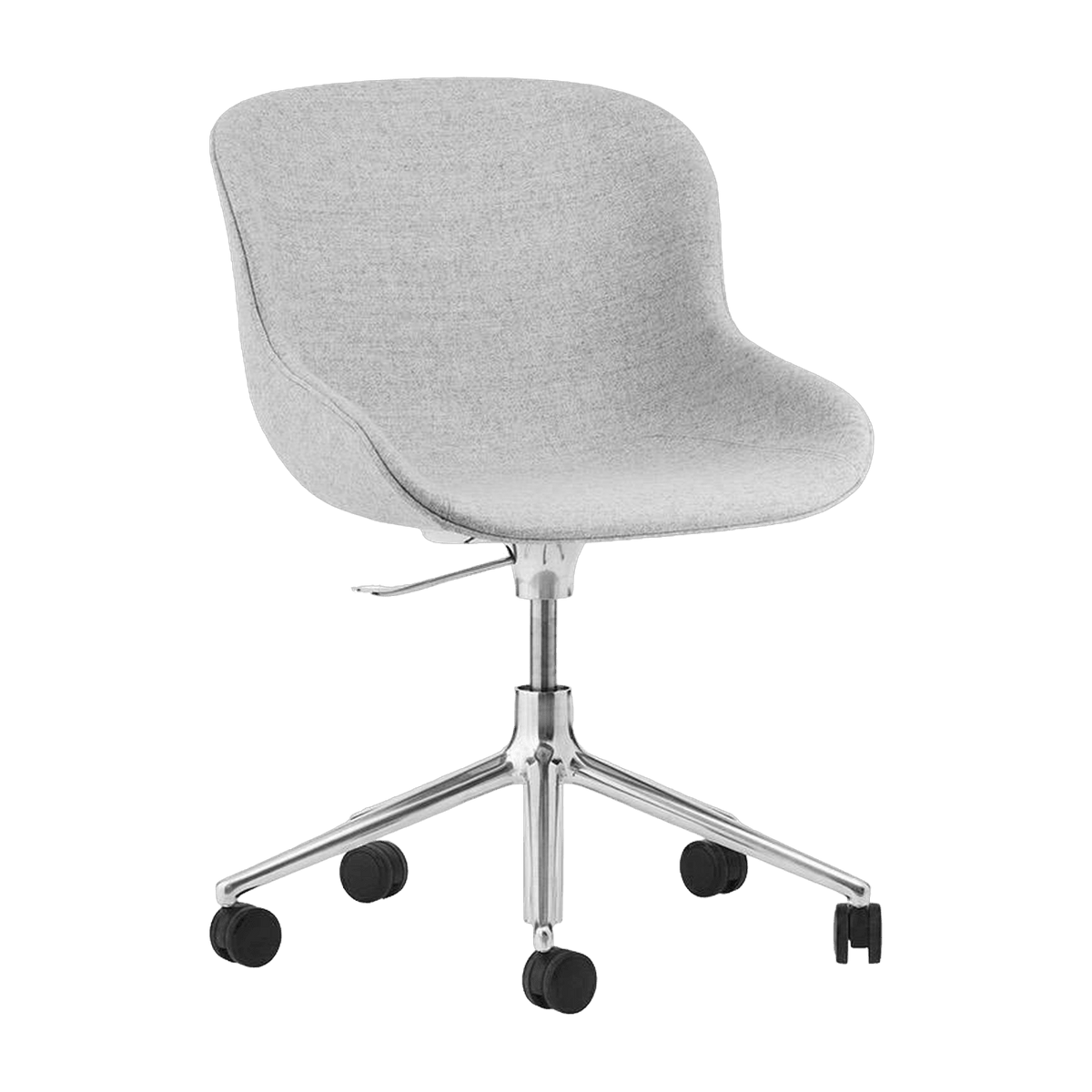 Hyg Chair Swivel 5W Gaslift Full Upholstery Alu - Normann Copenhagen - The Cool Republic