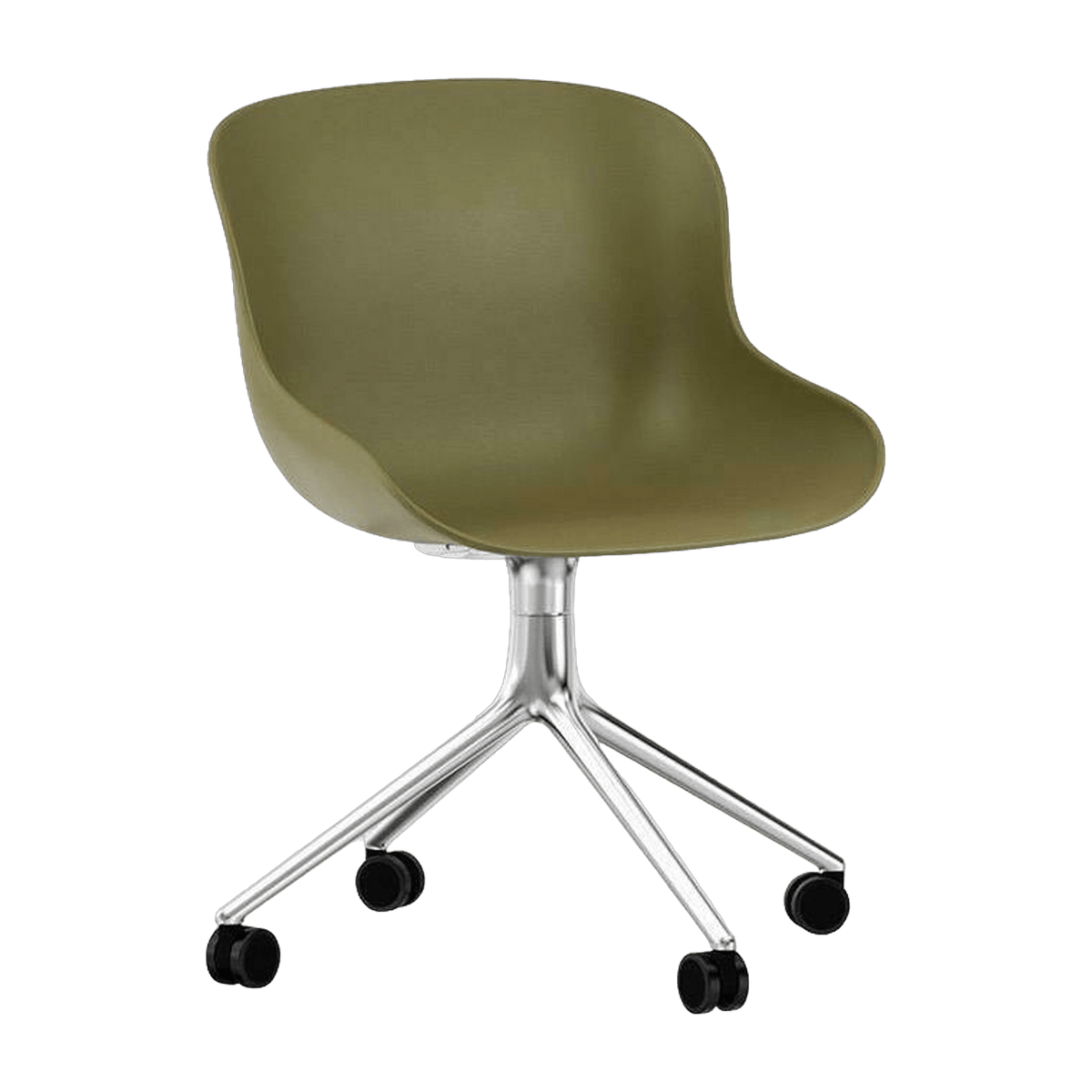 Hyg Chaise pivotante 4W Alu - Normann Copenhagen - The Cool Republic