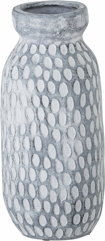 Jac Deco Vase Céramique Bleue - Bloomingville - The Cool Republic