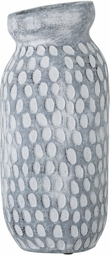 Jac Deco Vase Céramique Bleue - Bloomingville - The Cool Republic