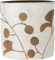 Janis Deco Pot de fleur blanc terre cuite - Bloomingville - The Cool Republic
