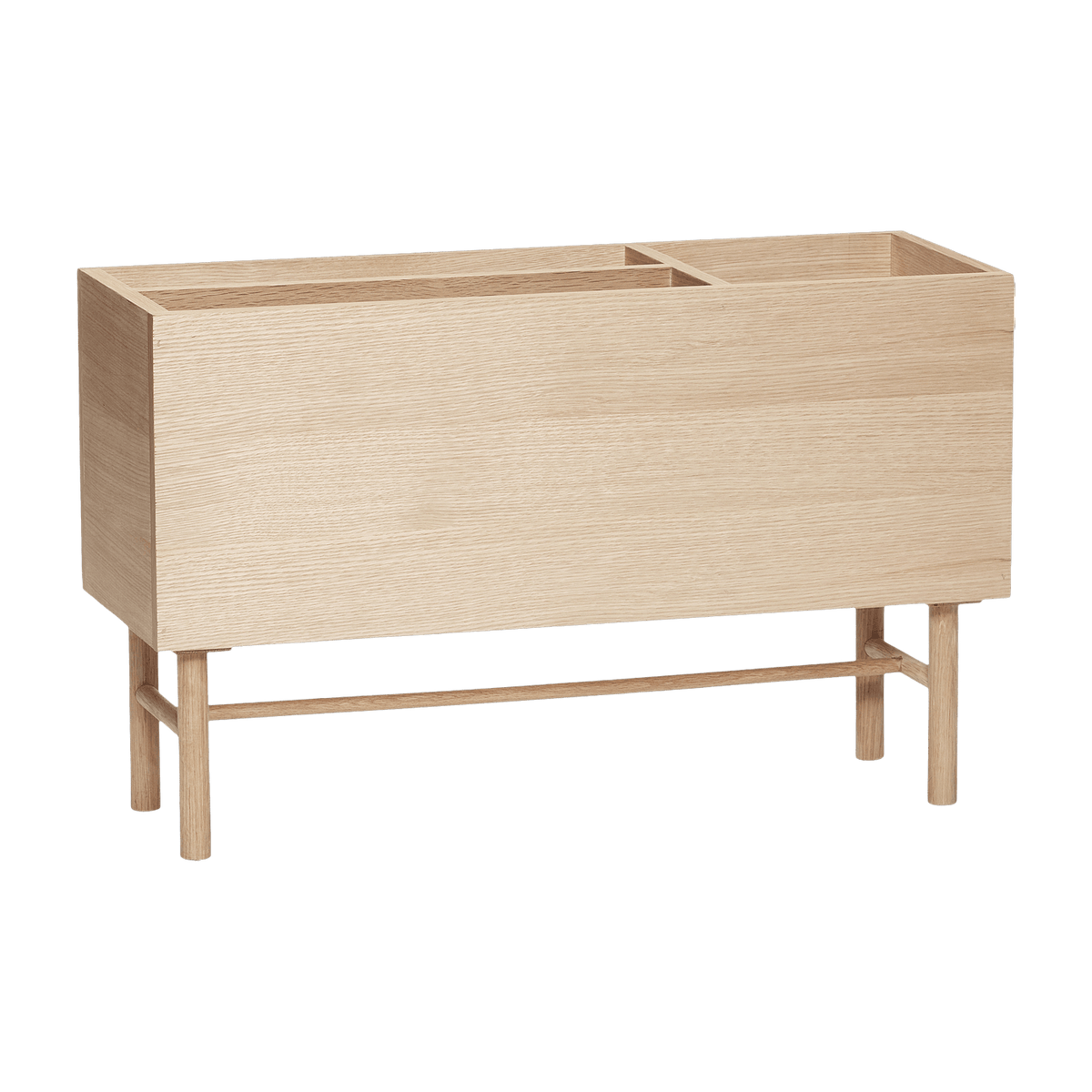 Jardinière en chêne naturel - Hübsch - The Cool Republic