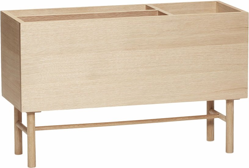 Jardinière en chêne naturel - Hübsch - The Cool Republic