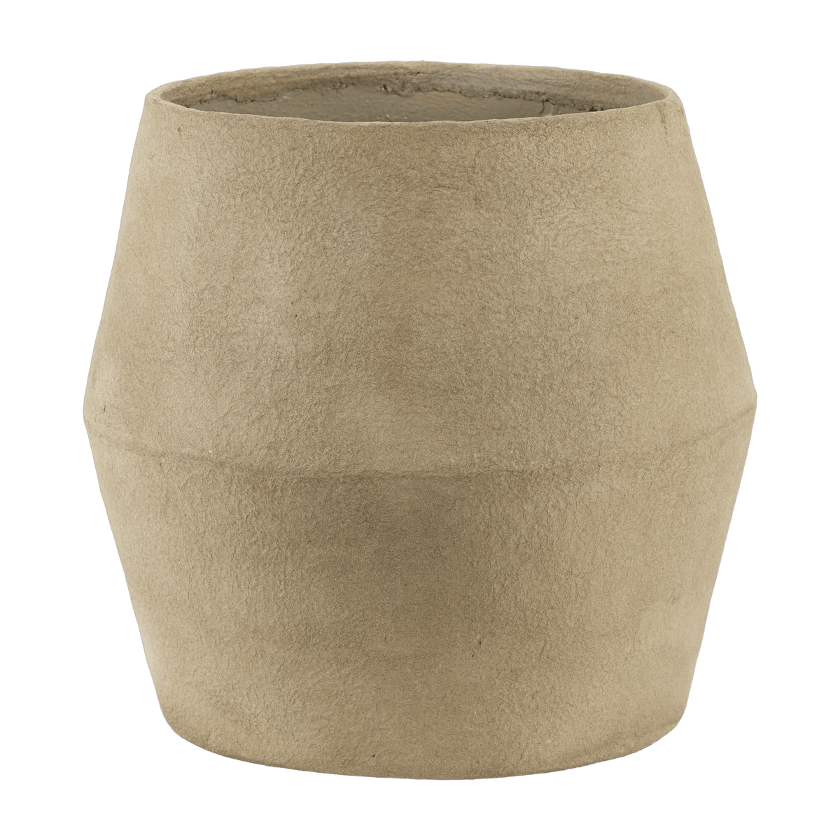 Jardinière en papier mâché beige 47 cm Earth - Serax - The Cool Republic