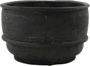Jardinière Ground en béton noir 14 cm - House Doctor - The Cool Republic