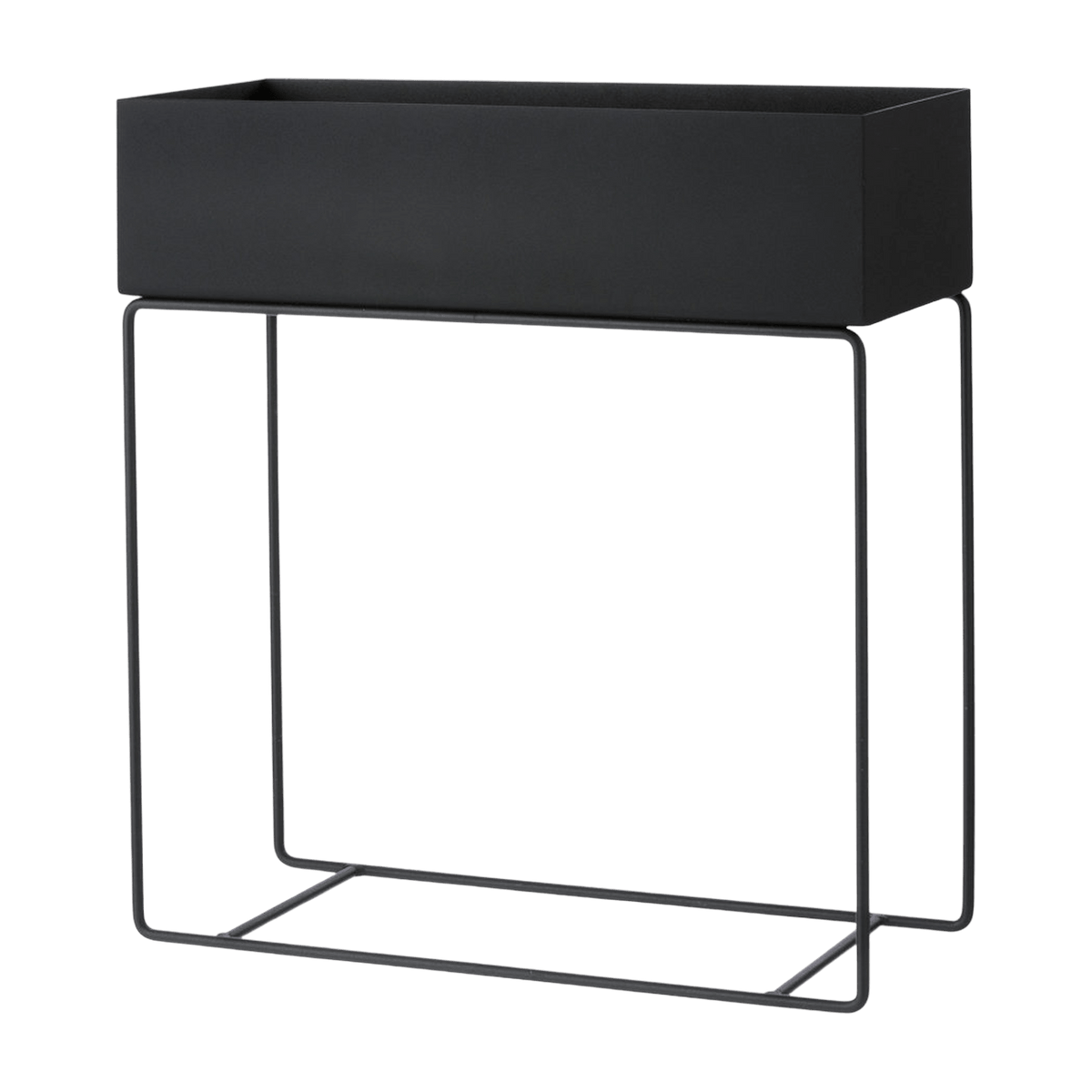 Jardinière noire Plant Box - Ferm Living - The Cool Republic