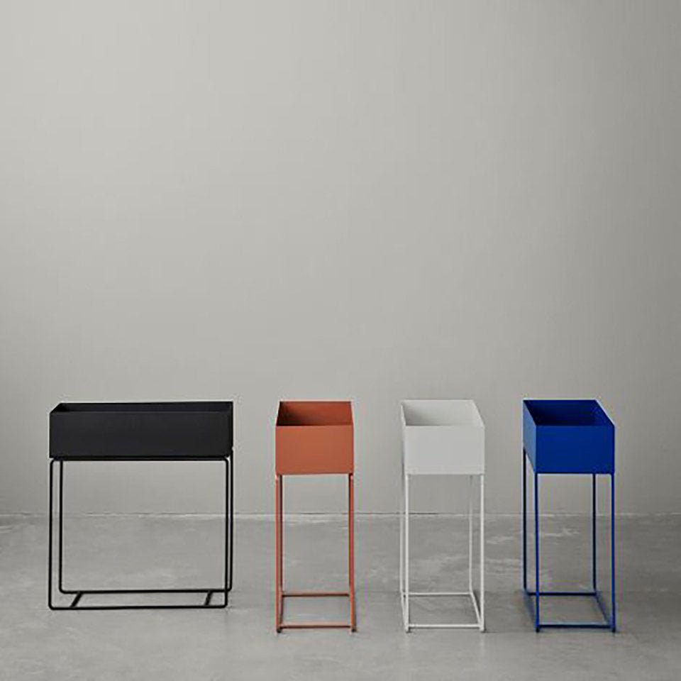 Jardinière noire Plant Box - Ferm Living - The Cool Republic
