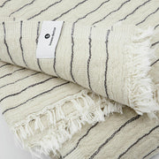 Jeté Hdalice Stripe Gris Foncé - House Doctor