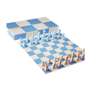 Jeu d'échecs bleu et blanc - Printworks - The Cool Republic