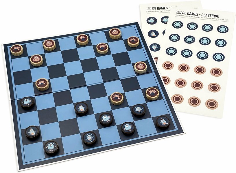 Jeu d'échecs et dames - Cookut - The Cool Republic