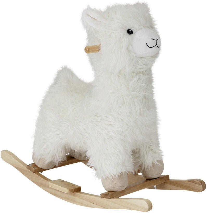 Jouet à bascule lama blanc - Bloomingville mini - The Cool Republic