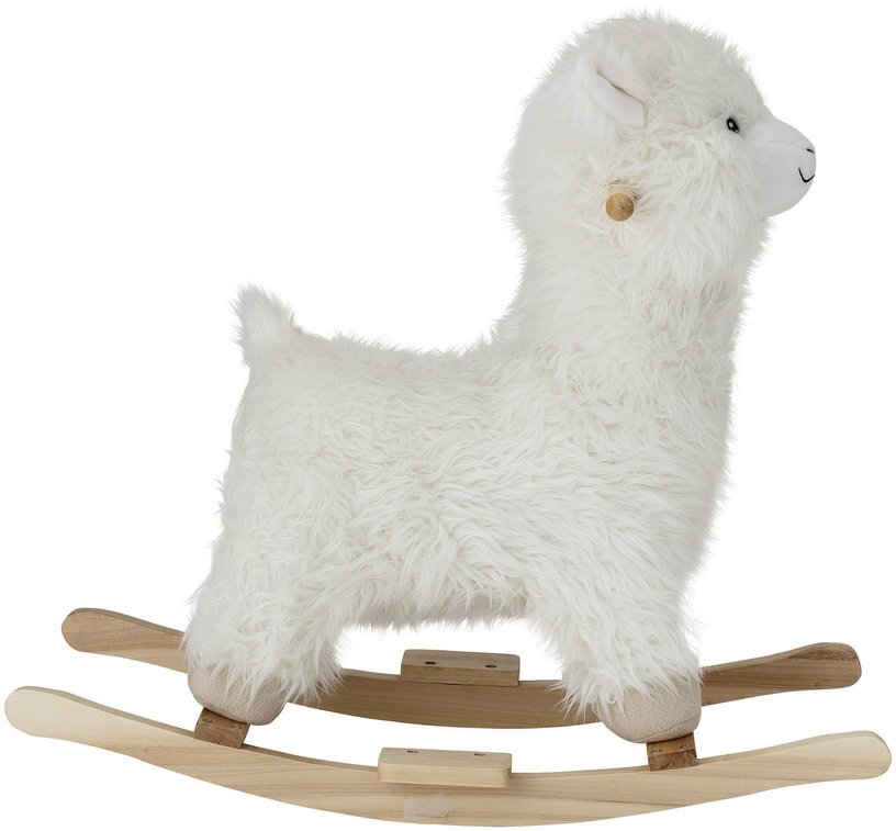 Jouet à bascule lama blanc - Bloomingville mini - The Cool Republic