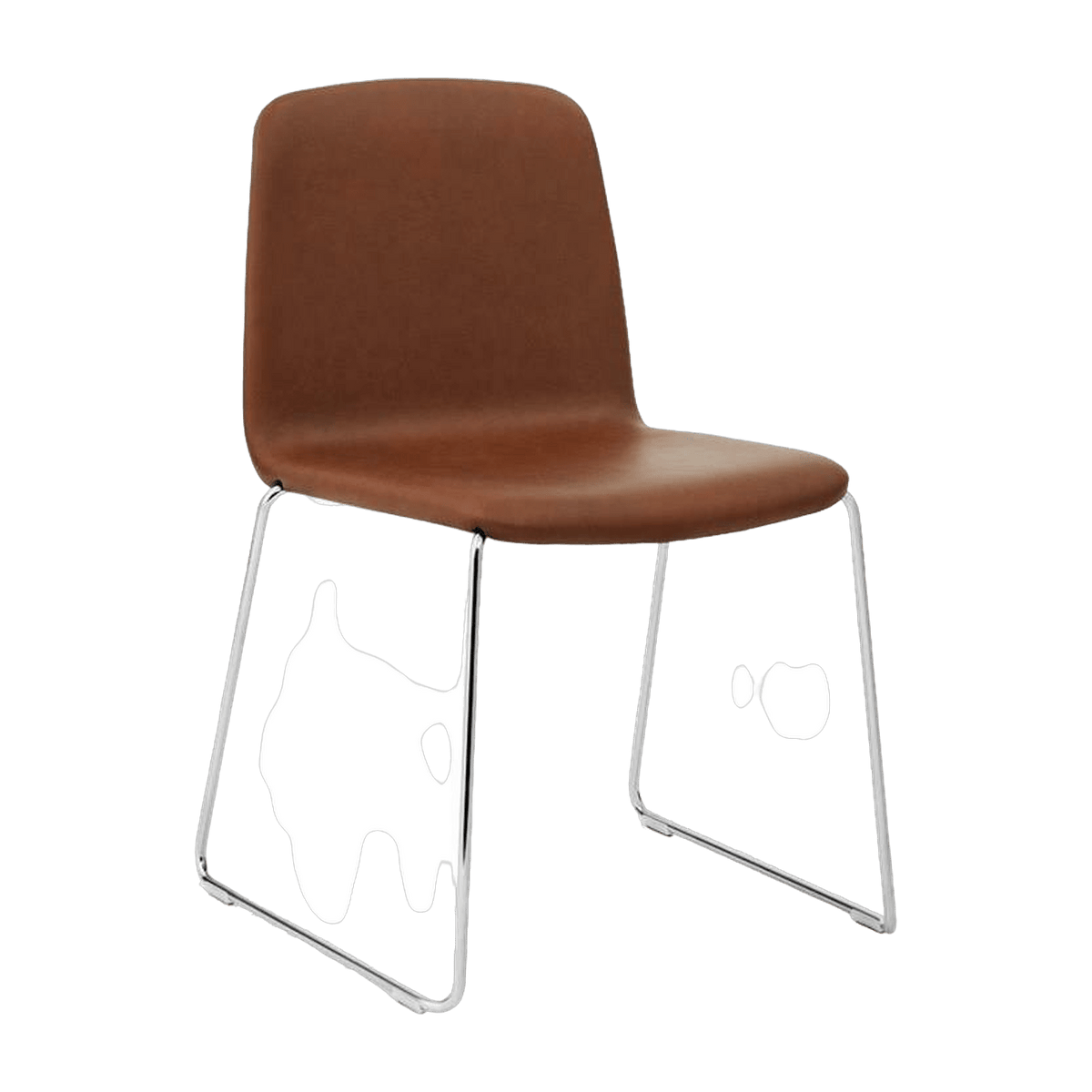 Just Chair Full Uph. Chrome - Normann Copenhagen - The Cool Republic