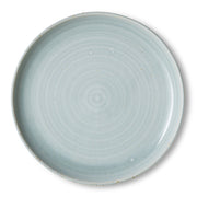 Piatto piano in porcellana blu 26x3cm Chef Ceramics - HKLIVING