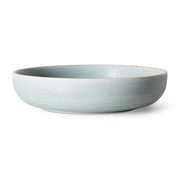 Deep plate in light blue porcelain 21.5x4.8cm Chef Ceramics - HKLIVING
