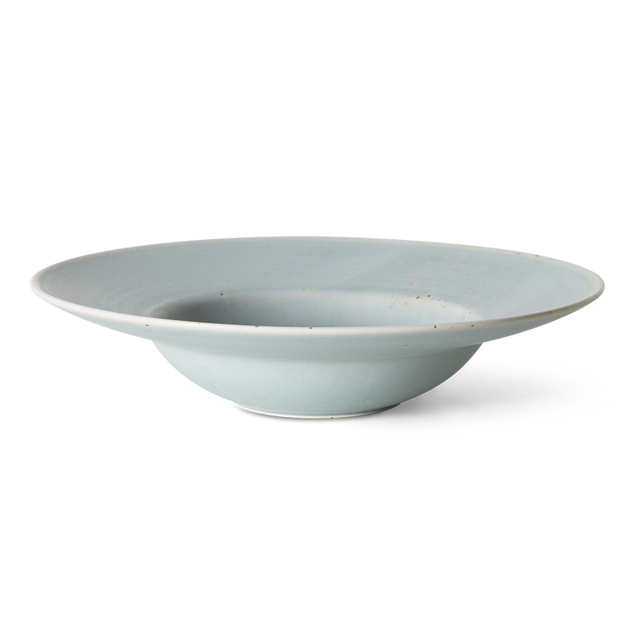 Piatto per pasta in porcellana verde 28,5x5,8cm Chef Ceramics - HKliving