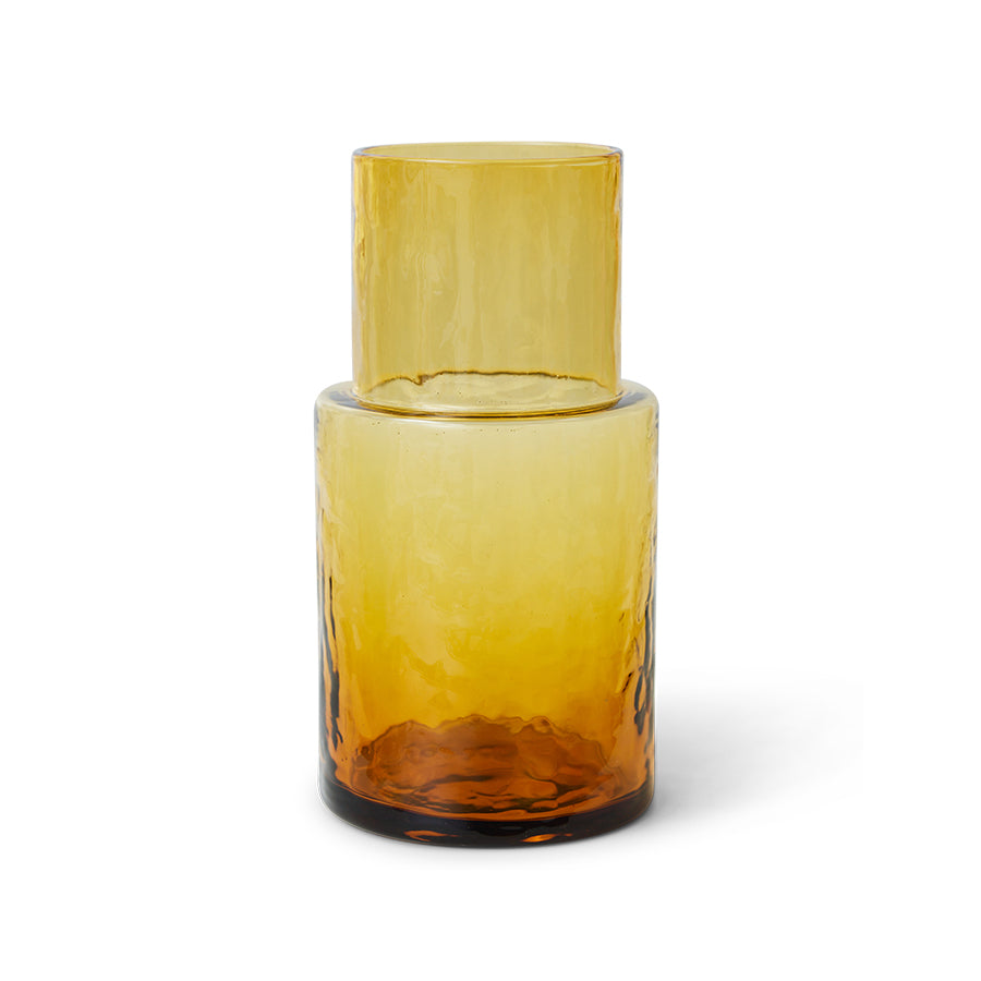 Amber glass carafe - HKLIVING