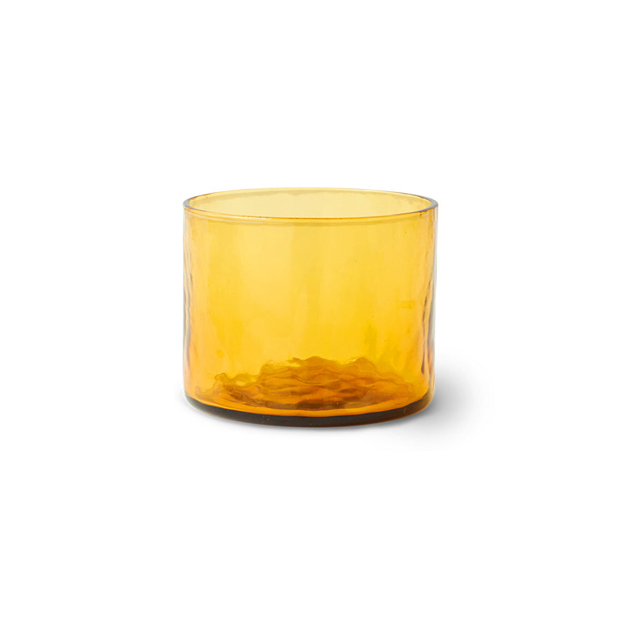 Amber water glass - HKLIVING