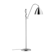 Lampadaire argenté en laiton 21 cm BL3 - Gubi - The Cool Republic