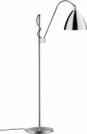 Lampadaire argenté en laiton 21 cm BL3 - Gubi - The Cool Republic