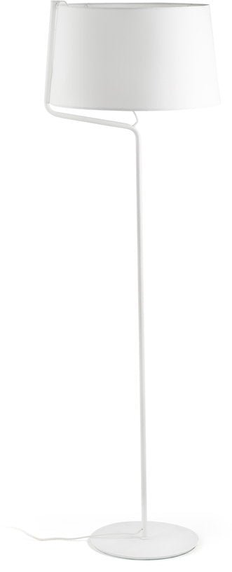 Lampadaire Berni blanc - Faro Barcelona - The Cool Republic